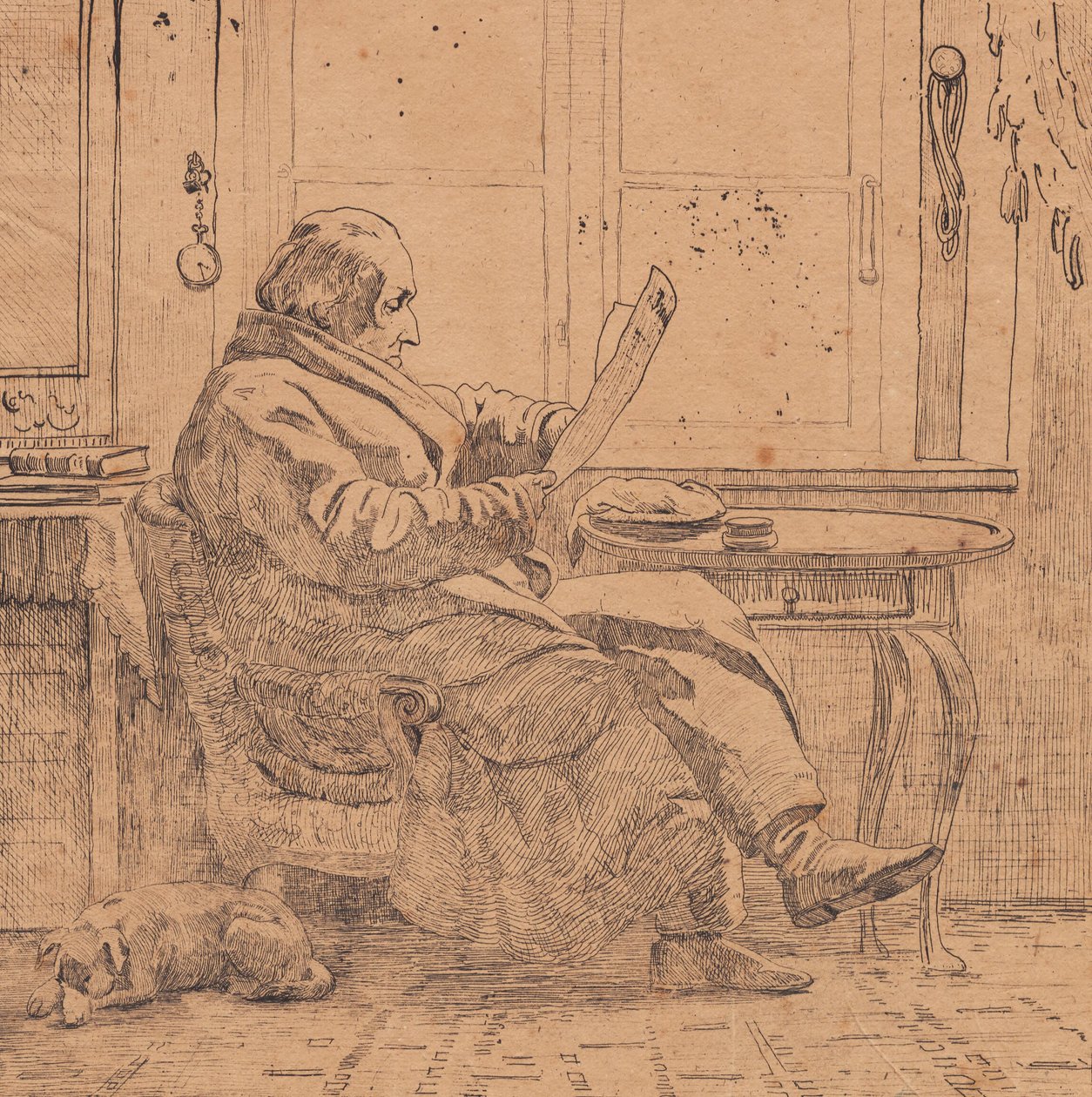 Justitsråd Emanuel Bonnevie - Johan Thomas Lundbye