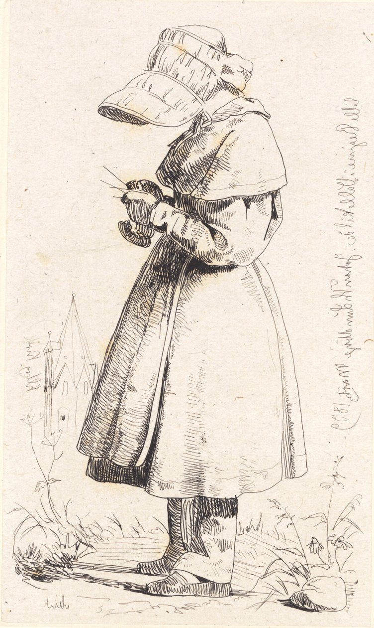 Petite Regine à Vallekilde - Johan Thomas Lundbye