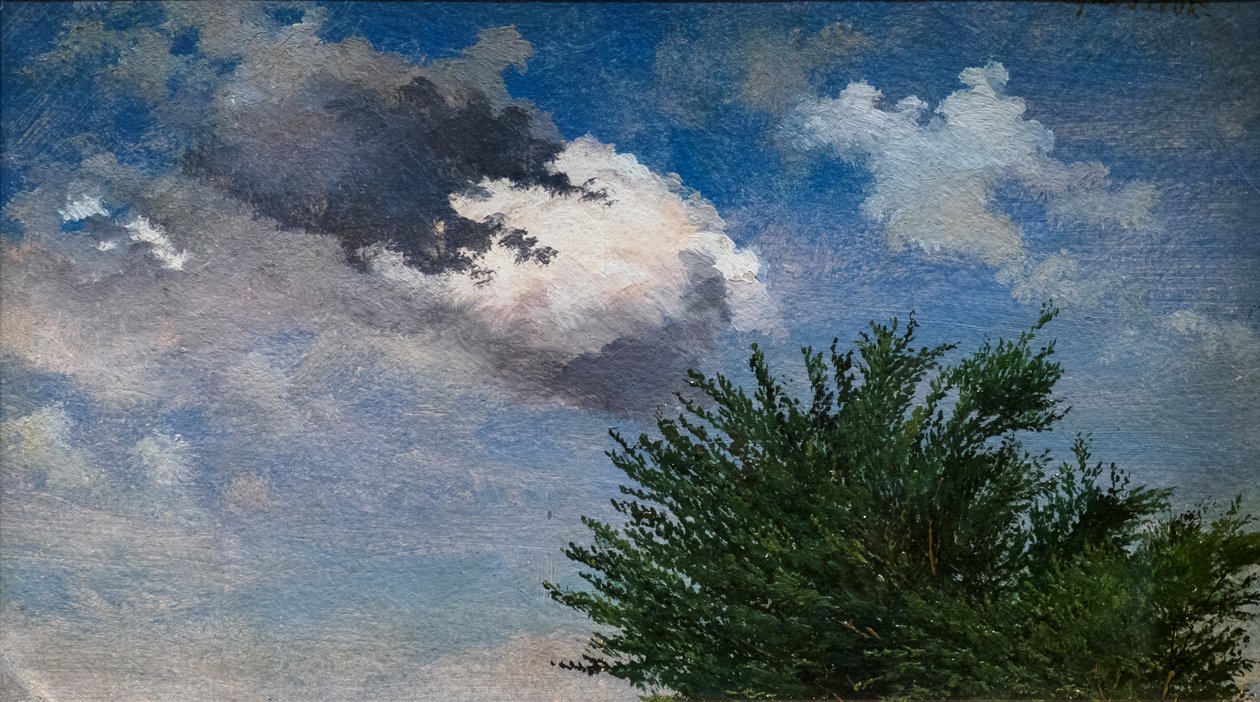 Étude des nuages - Johan Thomas Lundbye