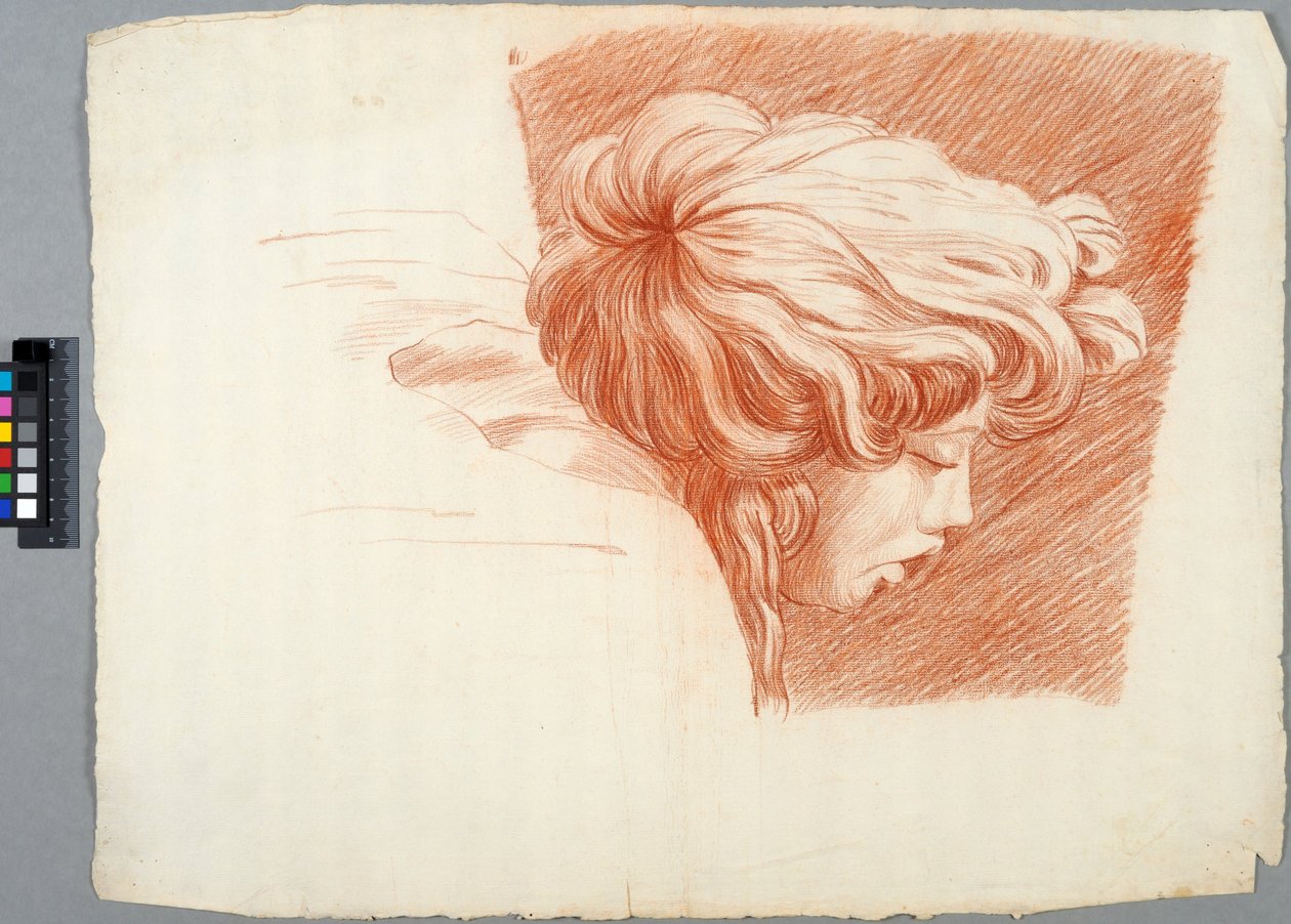 Akademiezeichnung (Detail) - Johan Tobias Sergel