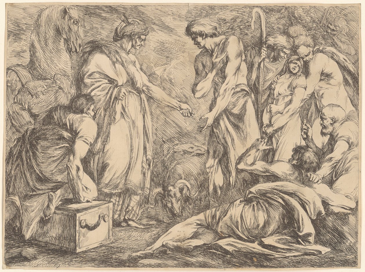 Joseph est vendu par ses frères - Johan Tobias Sergel