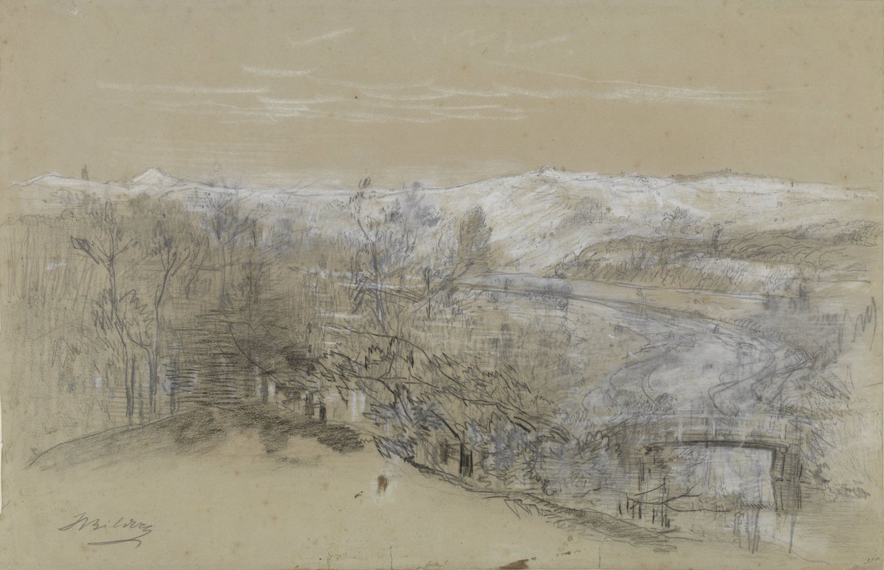 Vue sur le Zandberg, près d