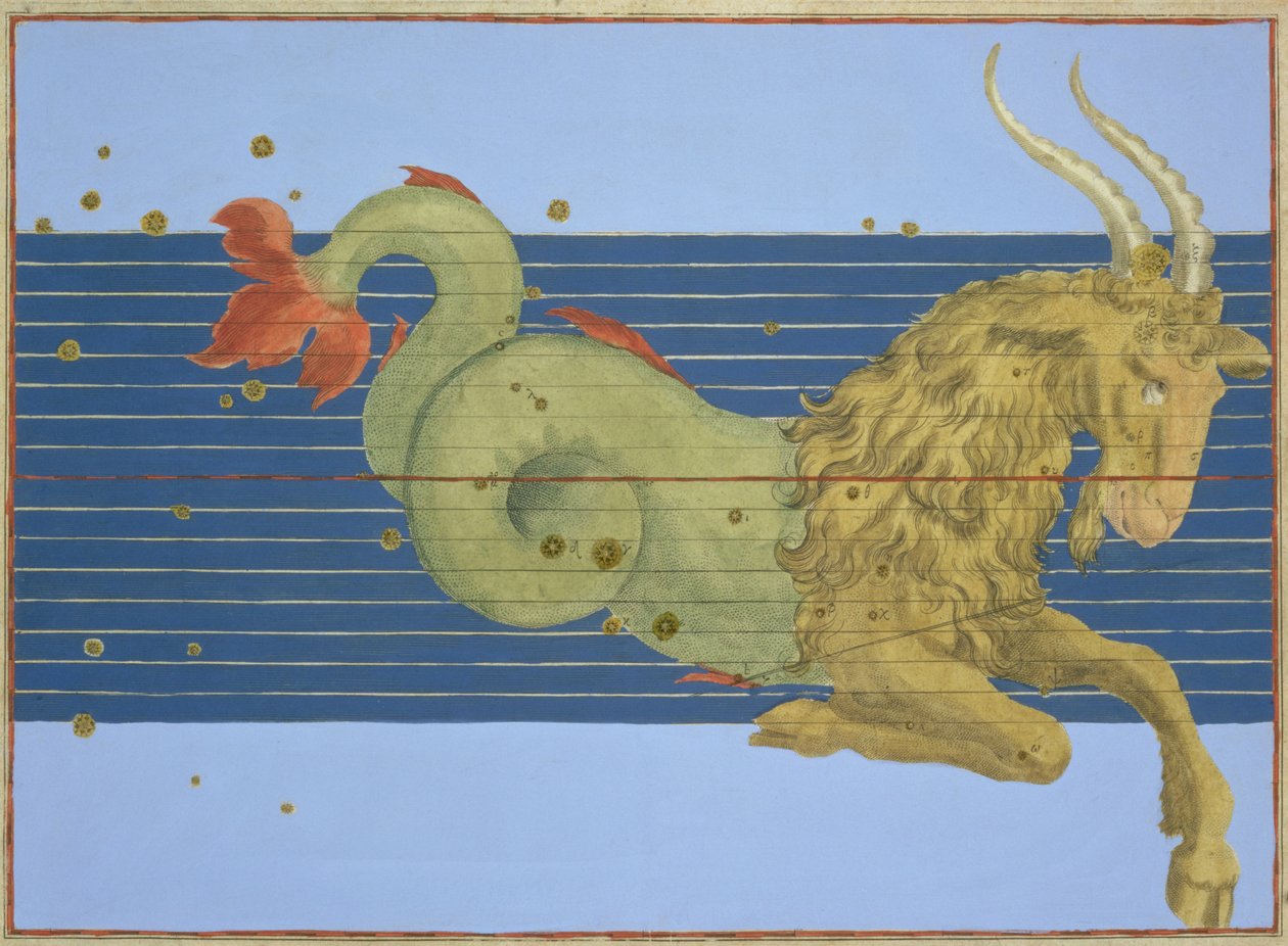 Constellation du Capricorne, de 