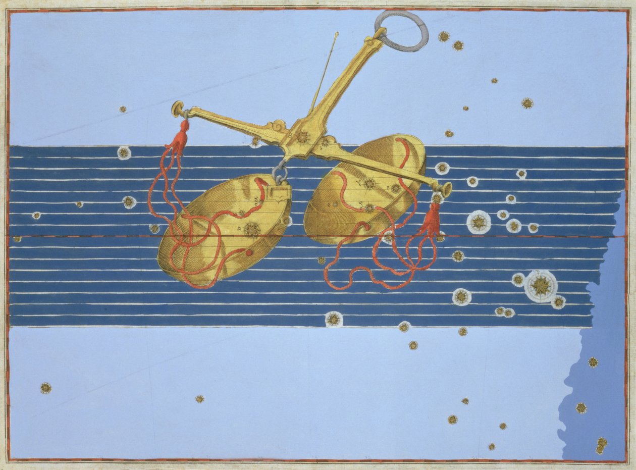 Constellation de la Balance, de 