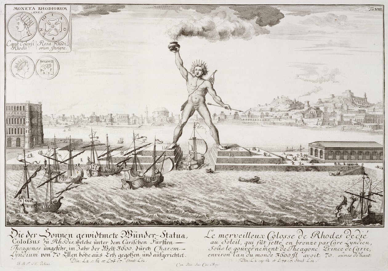 Le Colosse de Rhodes, tiré de 