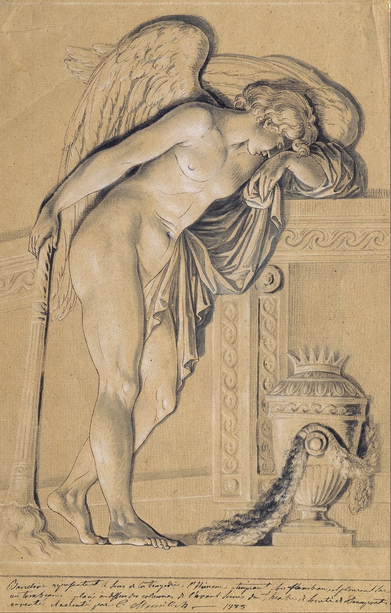 Hymen en deuil - Johann Christian von Mannlich