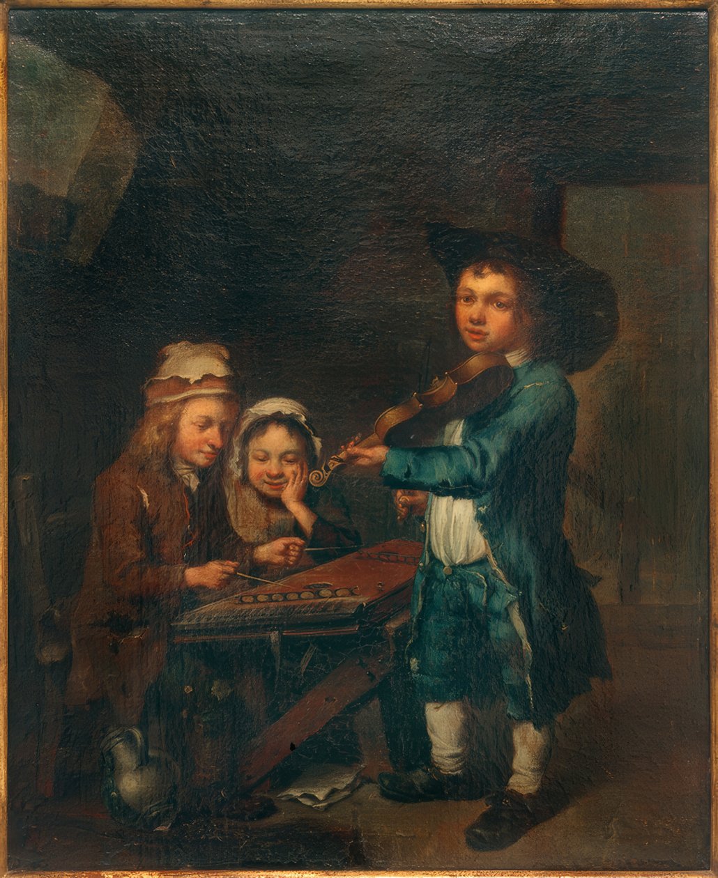 Enfants musiciens - Johann Conrad Seekatz