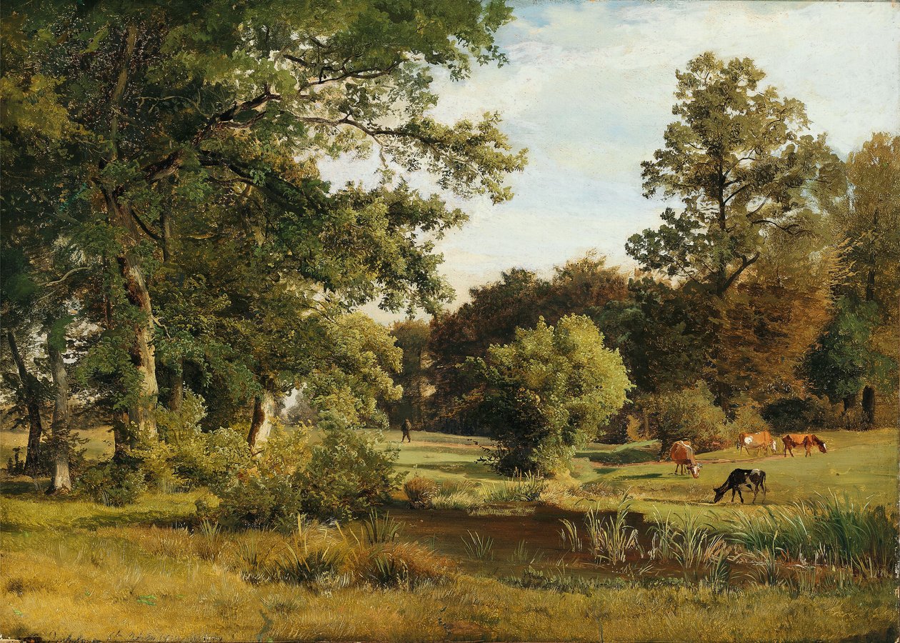 I Dragsholm Slotspark - Johann Georg Paul Mohr
