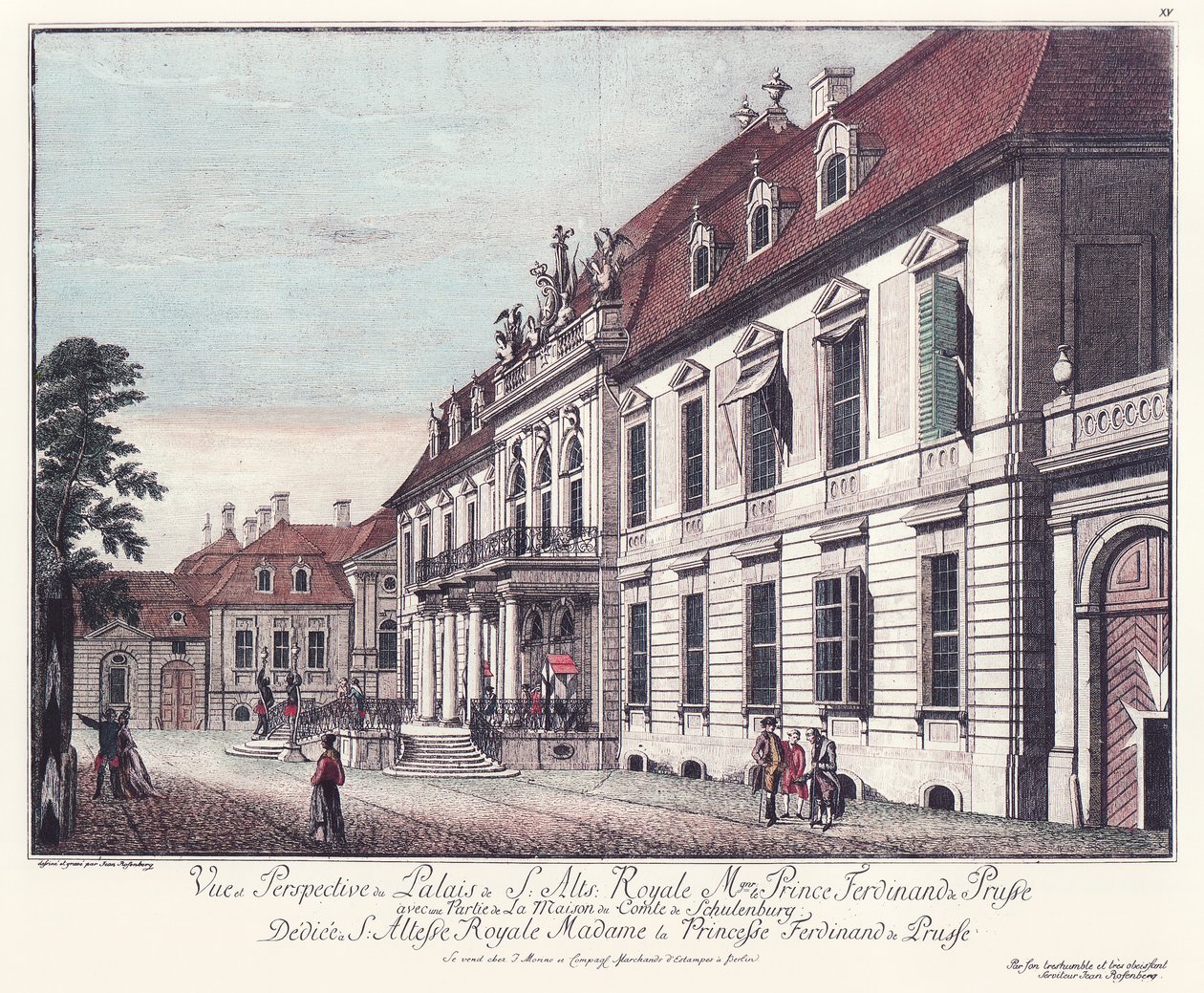 Vue du palais de l