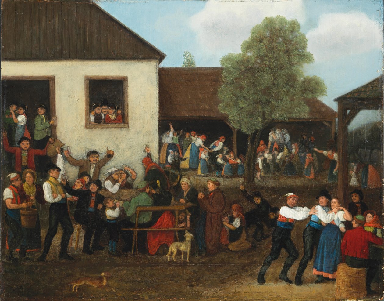 Foire de patronage à la campagne - Johann Michael Neder