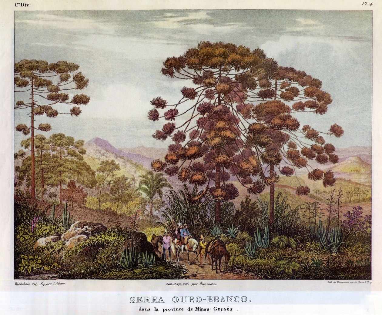 Serra Ouro-Branco - Johann Moritz Rugendas