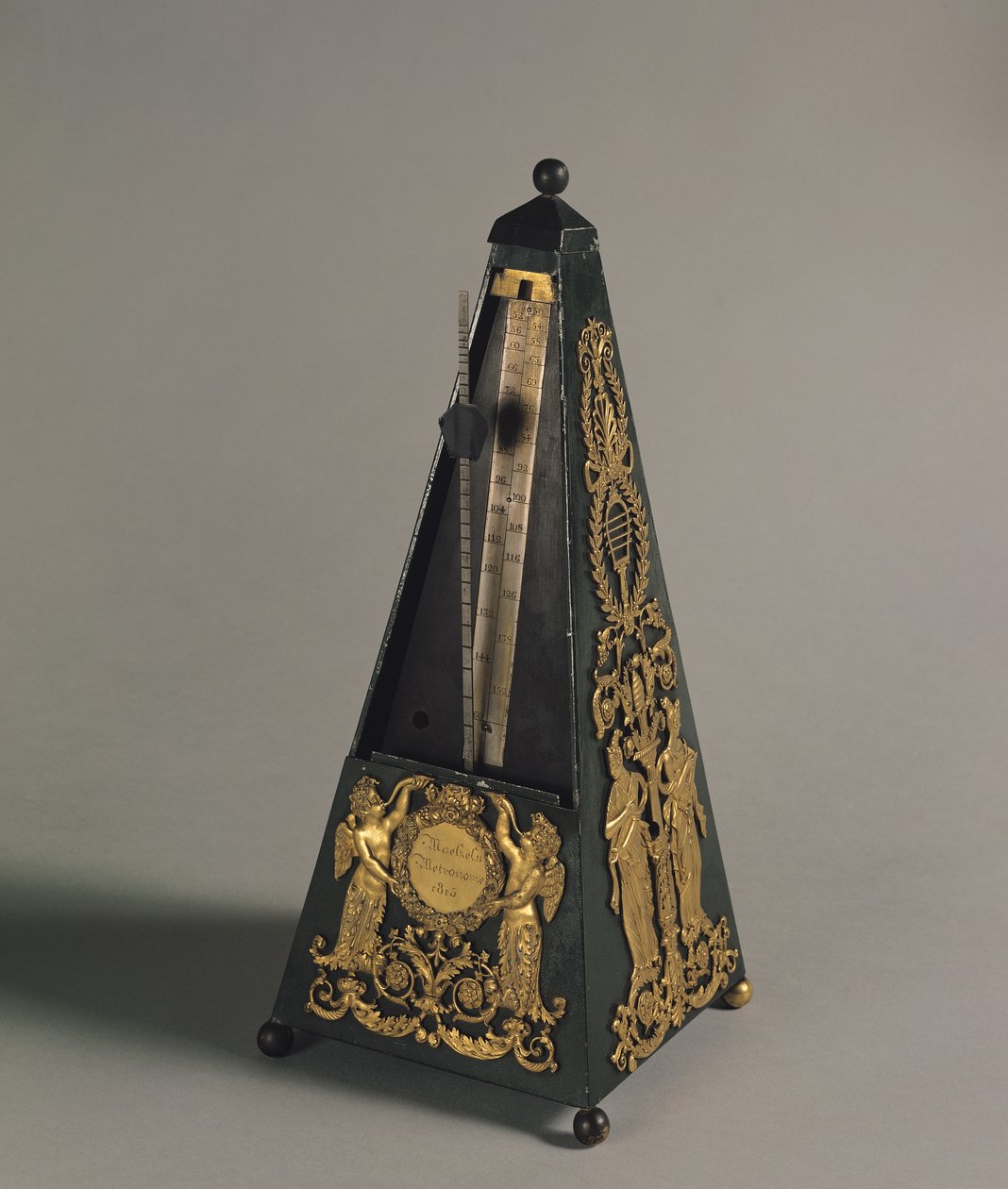 Métronome pyramidal, 1815 - Johann Nepomuk Maelzel or Malzel