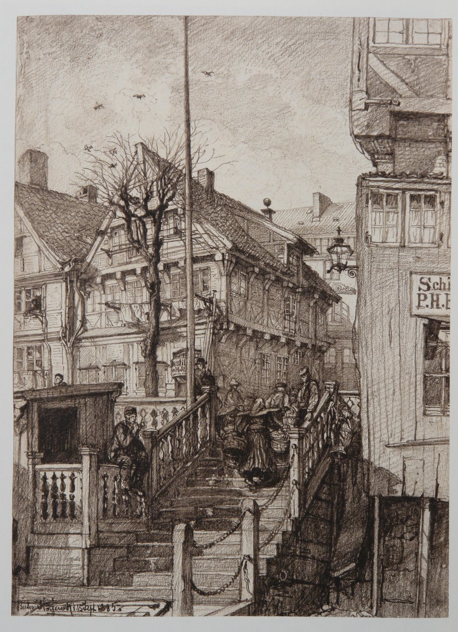 Landetreppen-Butenkajen1 - Johann Theobald Riefesell