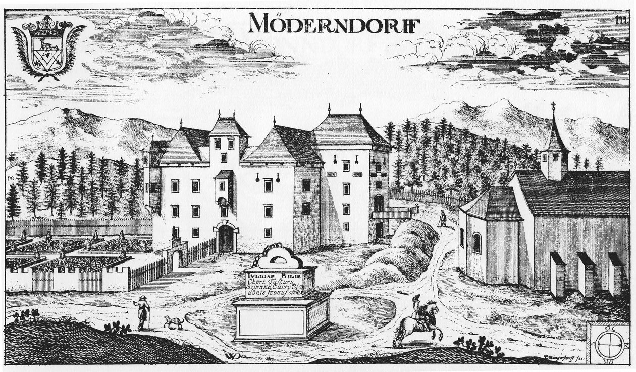 Château Mörndorf à Maria Saal - Johann Weikhard von Valvasor
