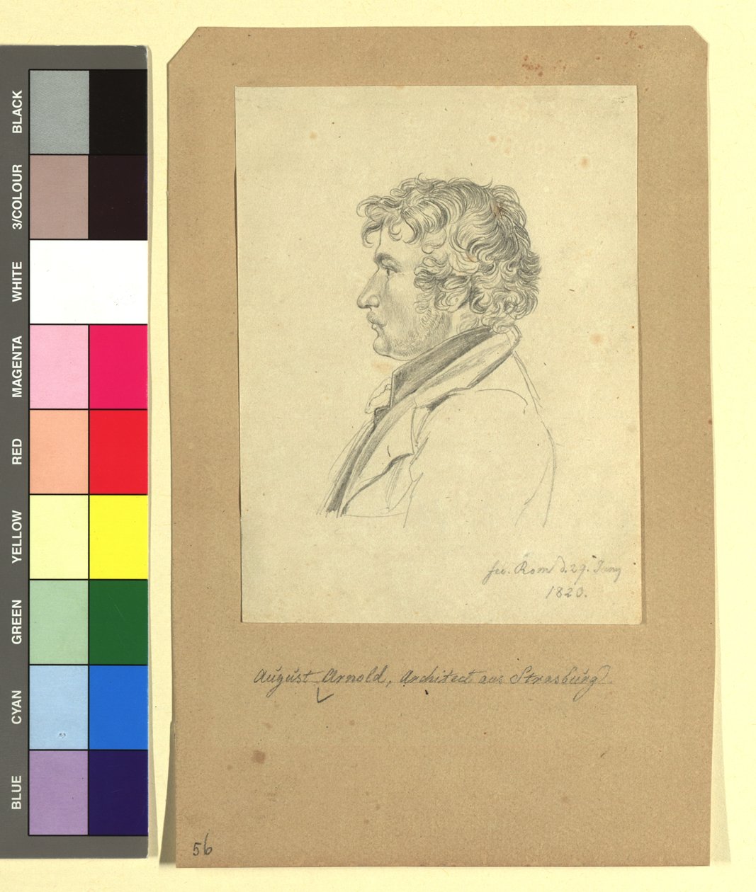 August Arnold (né en 1799), architecte - Johann Adam Klein