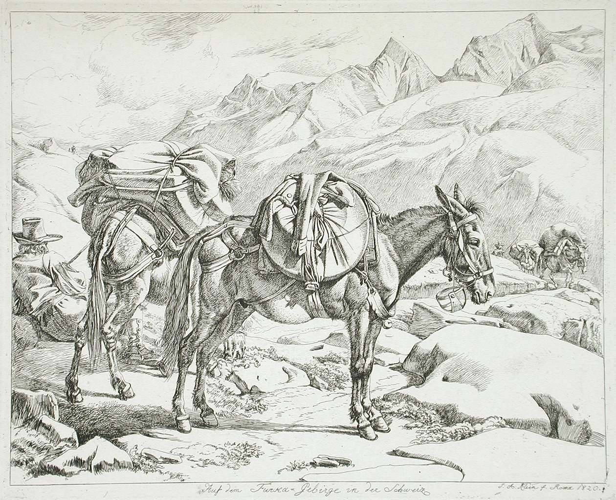 Massif de la Furka, Suisse - Johann Adam Klein