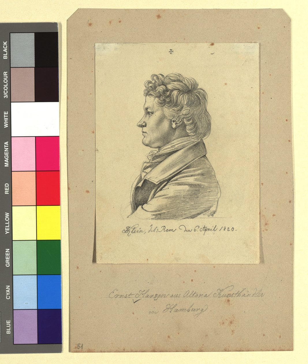 Georg Ernst Harzen (Altena 1790-1863), marchand d