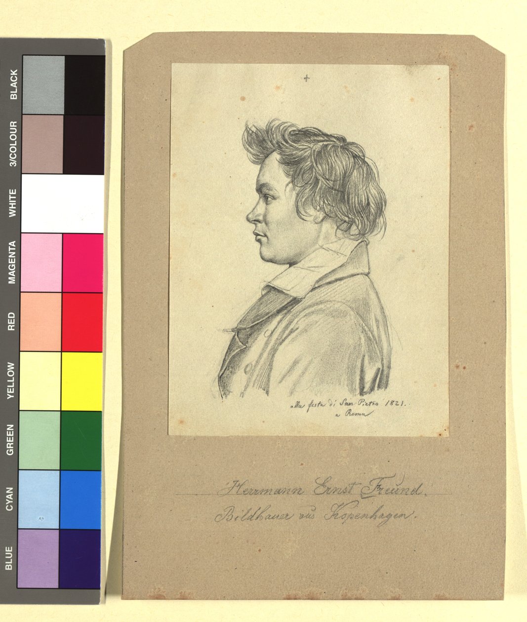 Hermann Ernst Freund (1786-1840), sculpteur - Johann Adam Klein