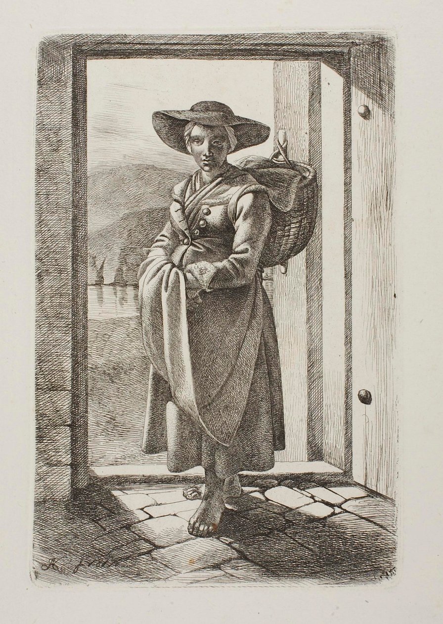 Mendiant hongrois - Johann Adam Klein