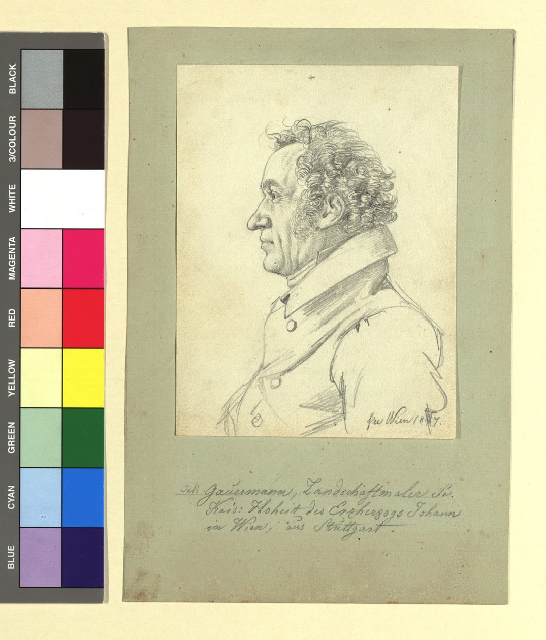 Jakob Gauermann (1773-1843), peintre - Johann Adam Klein