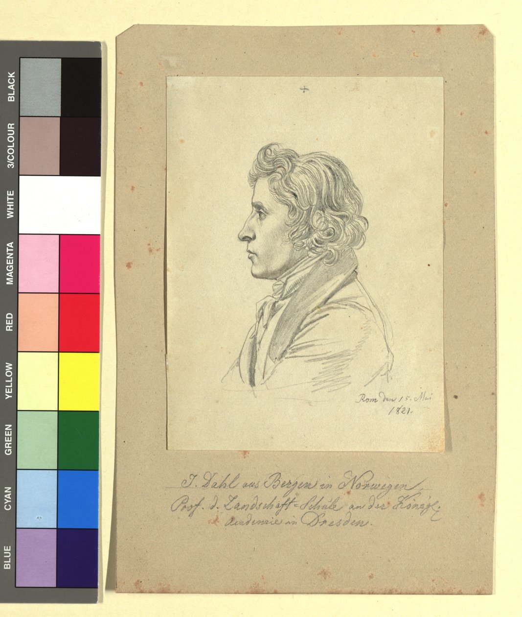 Johan Christian Clausen Dahl (1788-1857), peintre - Johann Adam Klein