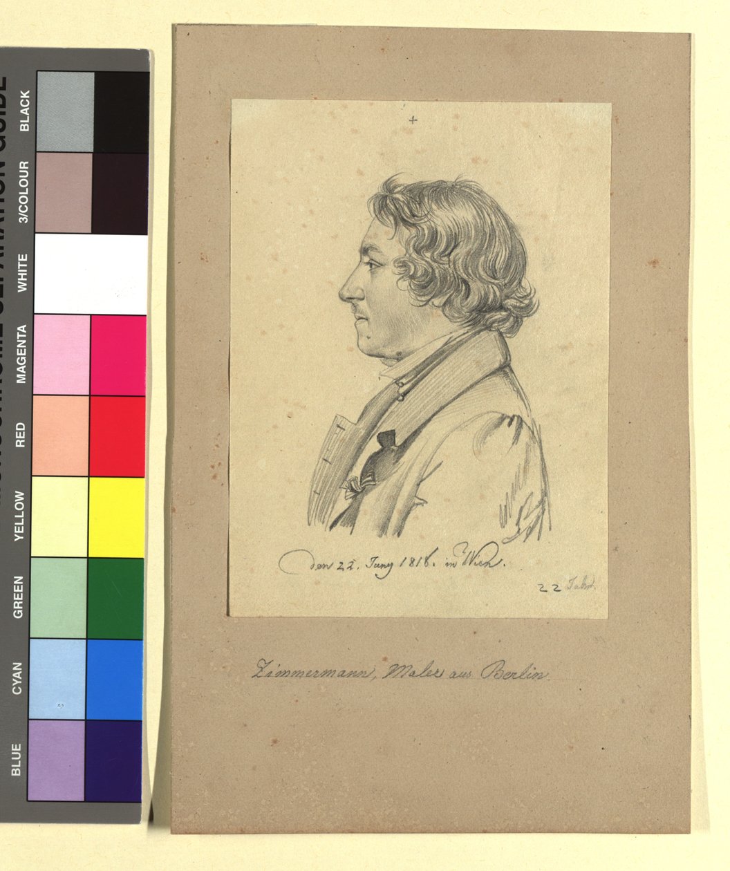 Karl Friedrich Zimmermann (1796-1820), peintre - Johann Adam Klein