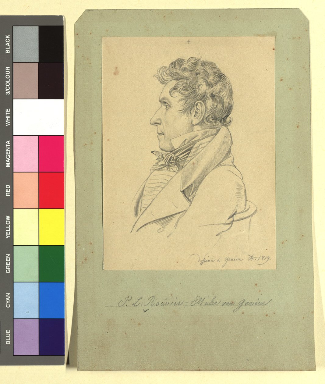 Pierre Louis Bouvier (1766-1836), portraitiste - Johann Adam Klein