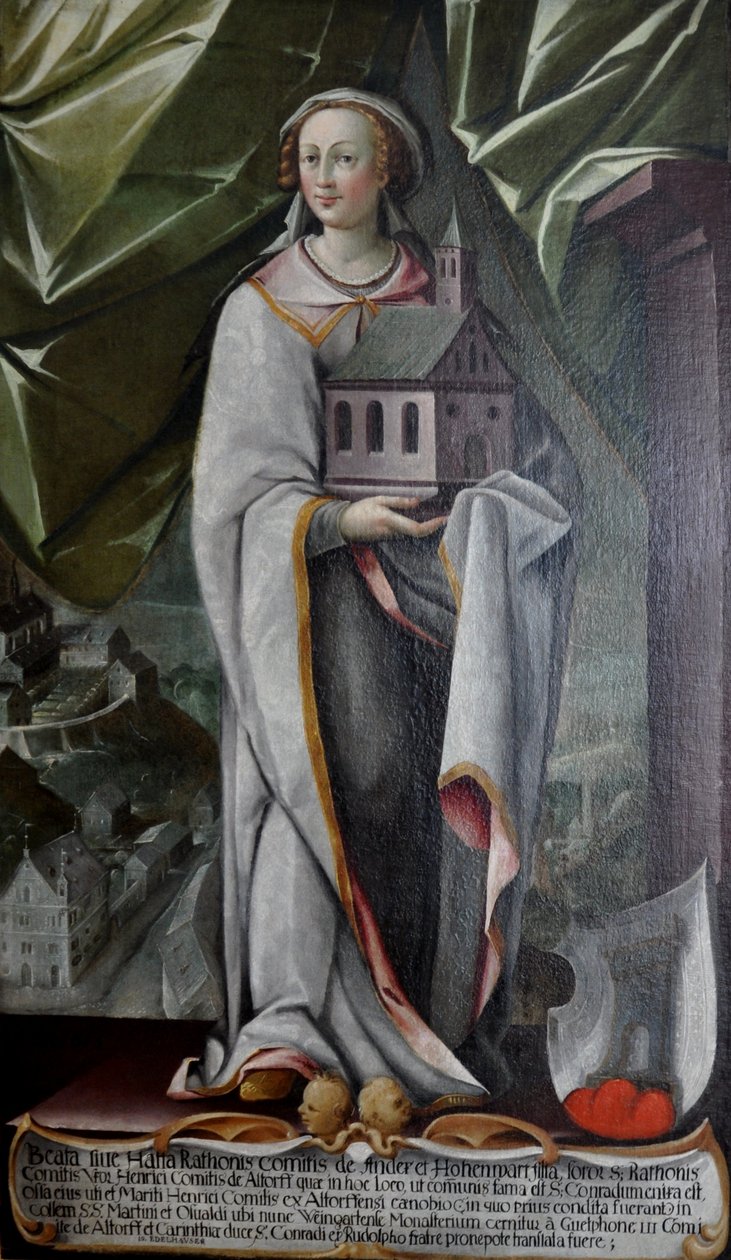 German : Hatta von Hohenwart, épouse d
