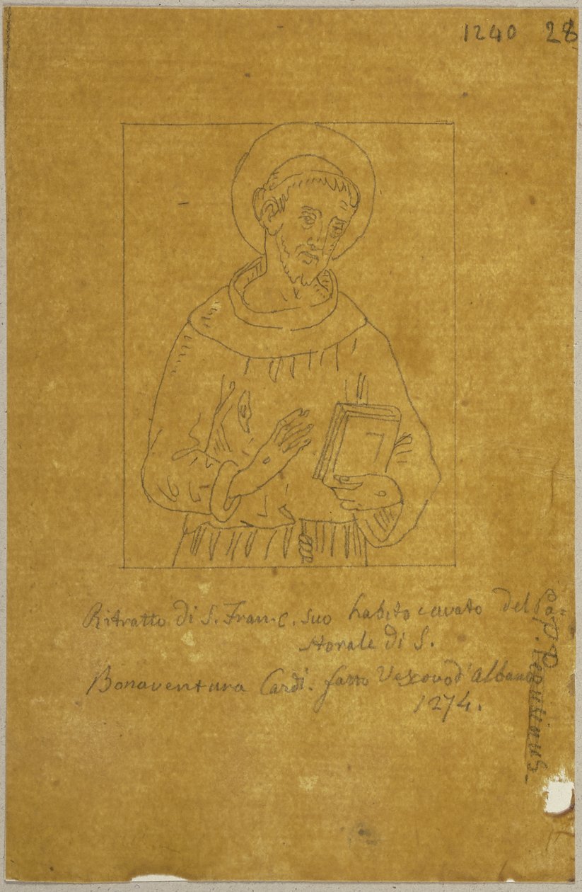 Aus: Sammlung von Umrissen und Durchzeichnungen, Band 2, Blatt 110 - Johann Anton Ramboux