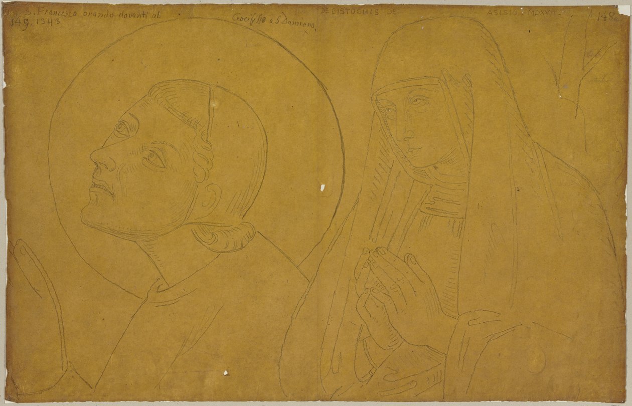 Aus: Sammlung von Umrissen und Durchzeichnungen, Band 3, Blatt 102 - Johann Anton Ramboux