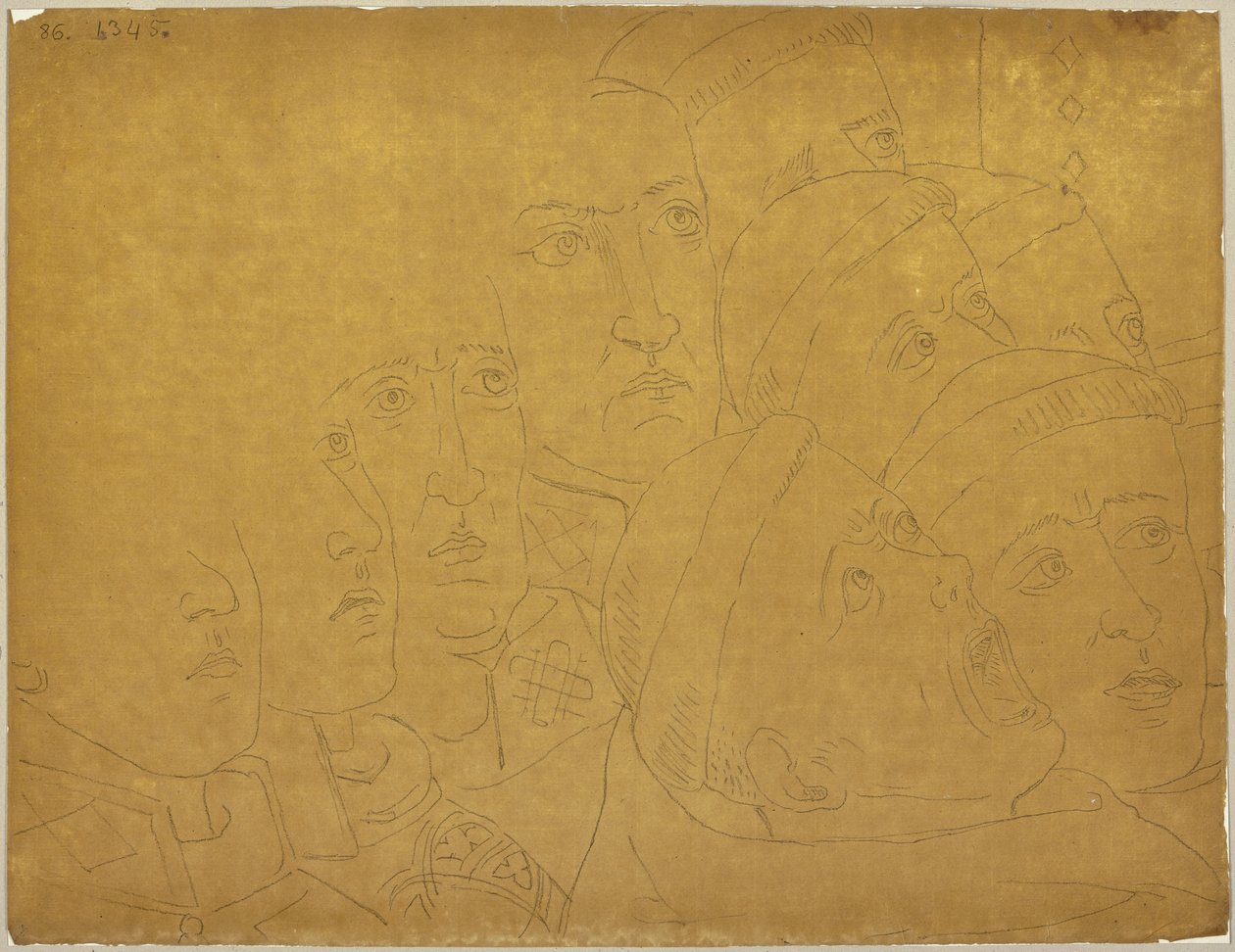 Extrait de : Recueil de contours et de calques, volume 5, feuille 27 - Johann Anton Ramboux