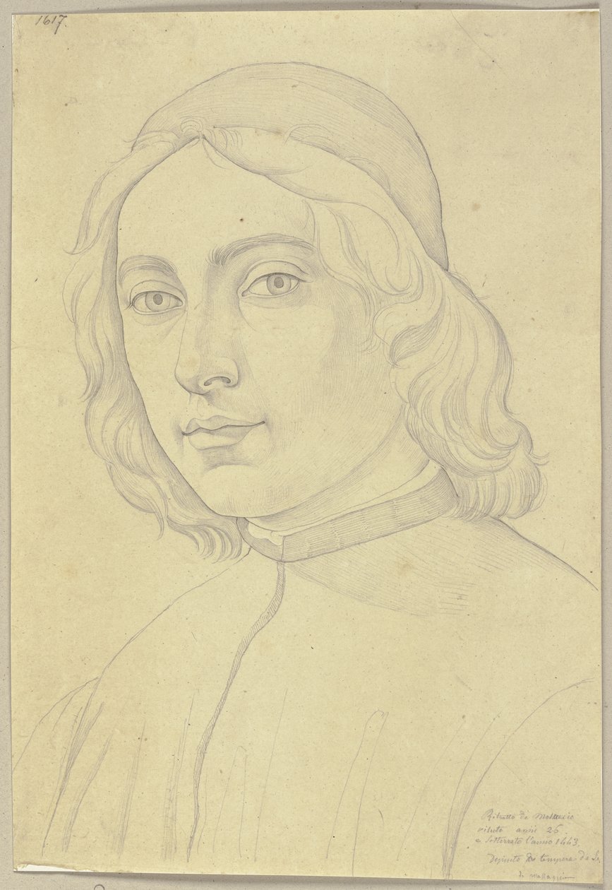 Extrait de : Recueil de contours et de calques, volume 5, feuille 47 - Johann Anton Ramboux