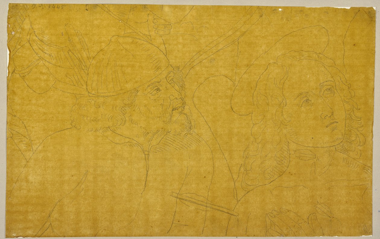 Aus: Sammlung von Umrissen und Durchzeichnungen, Band 7, Blatt 67 - Johann Anton Ramboux