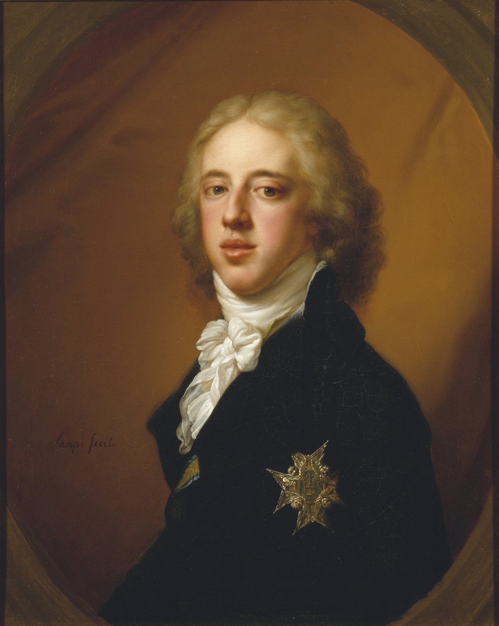 Portrait de Gustave IV Adolphe de Suède - Johann Baptist I Lampi