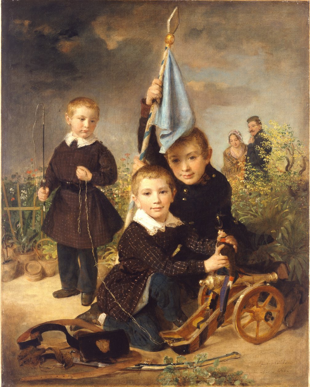 Jeux de soldats pour enfants - Johann Baptist Reiter