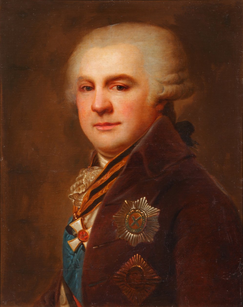 Portrait du comte Alexandre Nikolaïevitch Samoïlov 1744-1814, après 1796 - Johann Baptist von Lampi the Elder