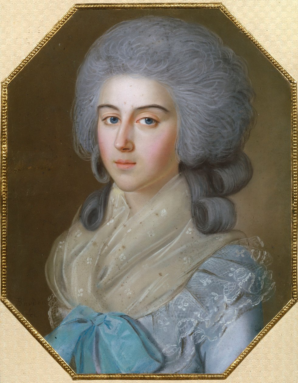 Portrait de la comtesse Anna Alexandrovna Golitsyna - Johann Bardou