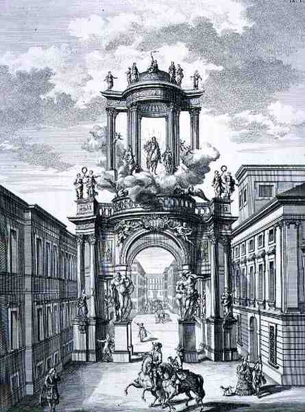Arc de triomphe, Vienne, de 