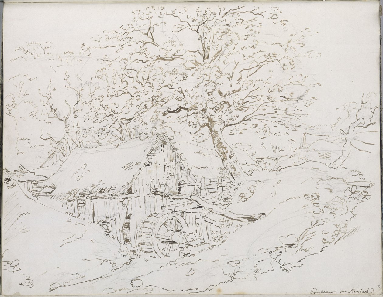 Eisenhammer à Steinbach - Johann Christian Reinhart