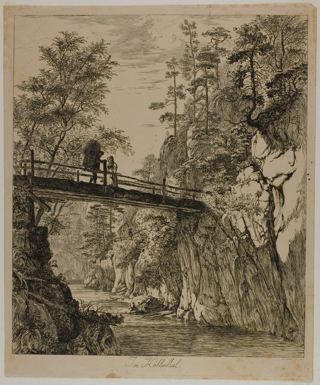 A Höllenthal - Johann Christoph Erhard