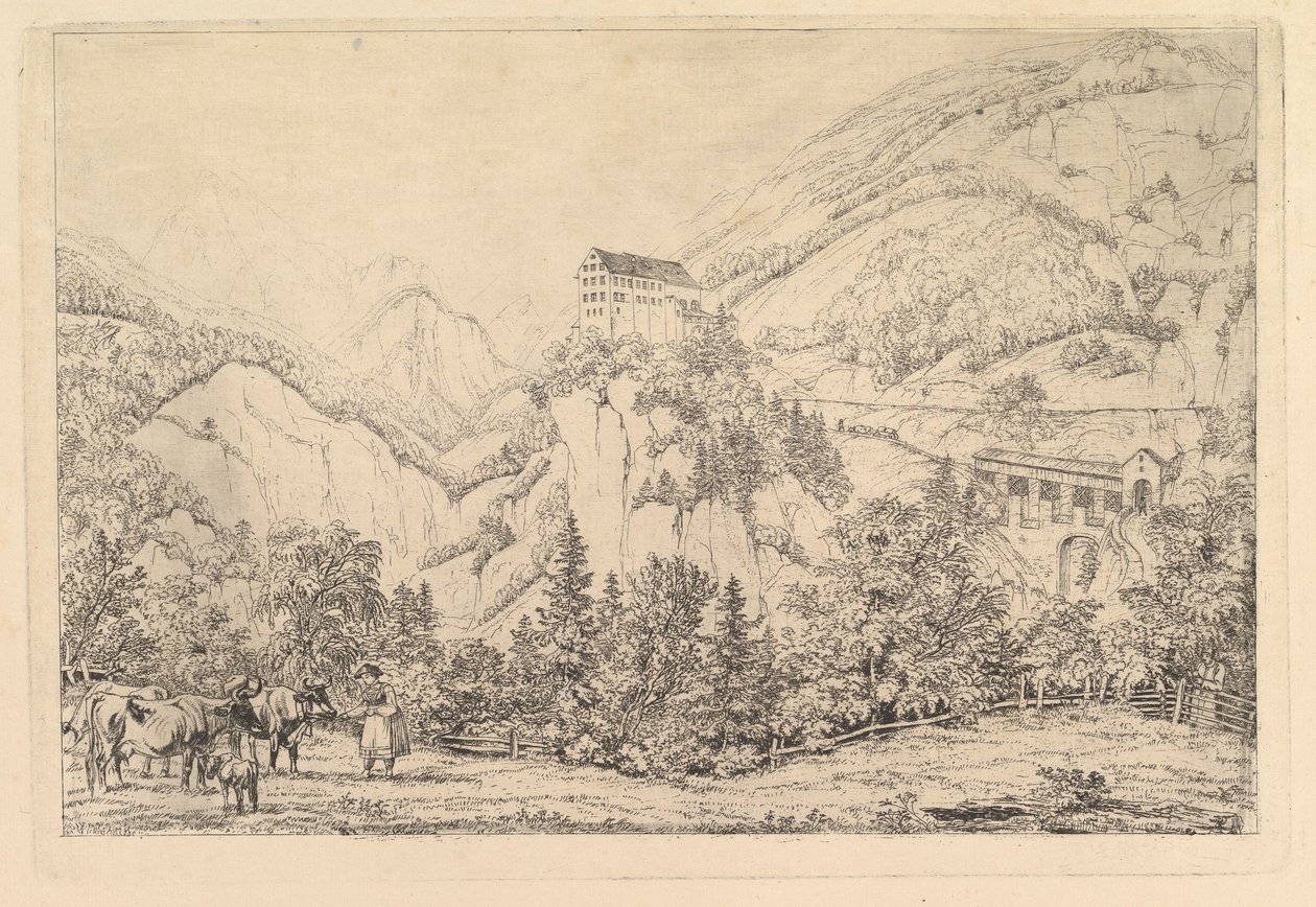 St. Georgsberg près de Schweiz au Tyrol, d