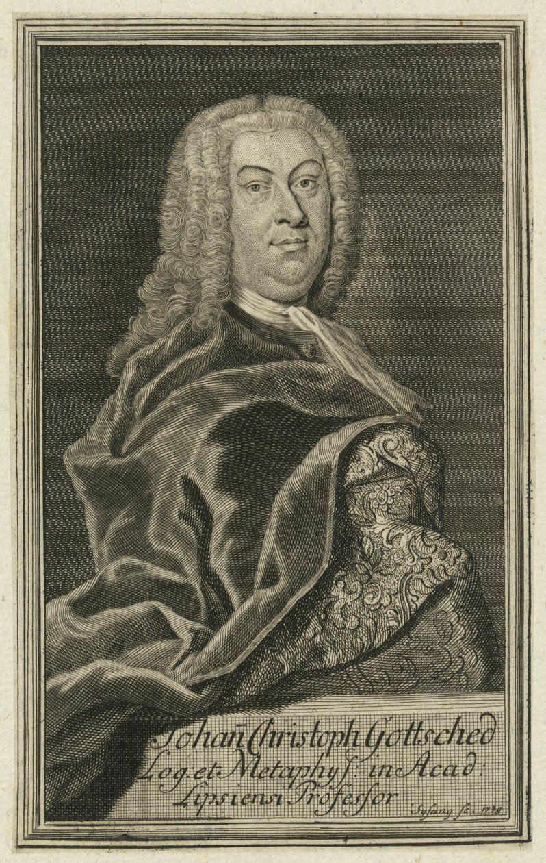 Gottsched - Johann Christoph Sysang