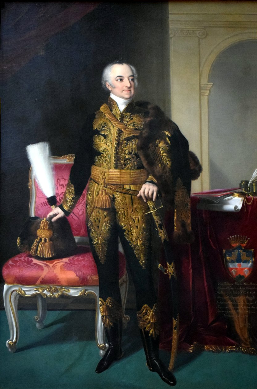 Portrait du baron János Malonyay - Johann Ender