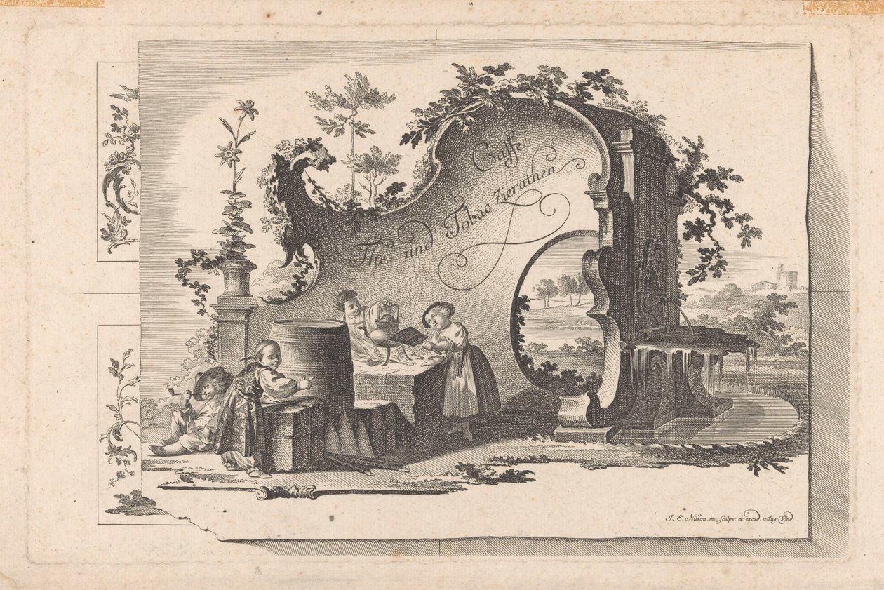 Maison de café et de thé - Johann Esaias Nilson