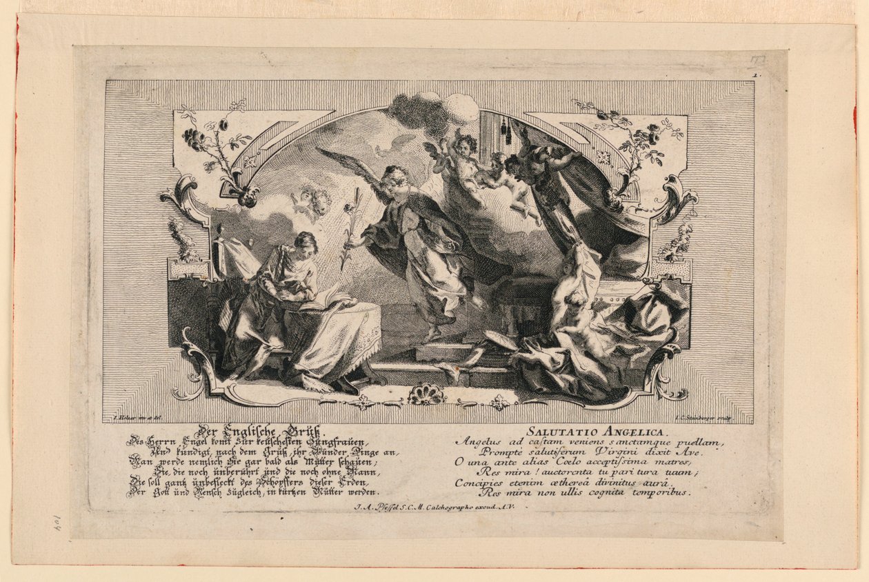 Salutatio Angelica - Johann Evangelist Holzer