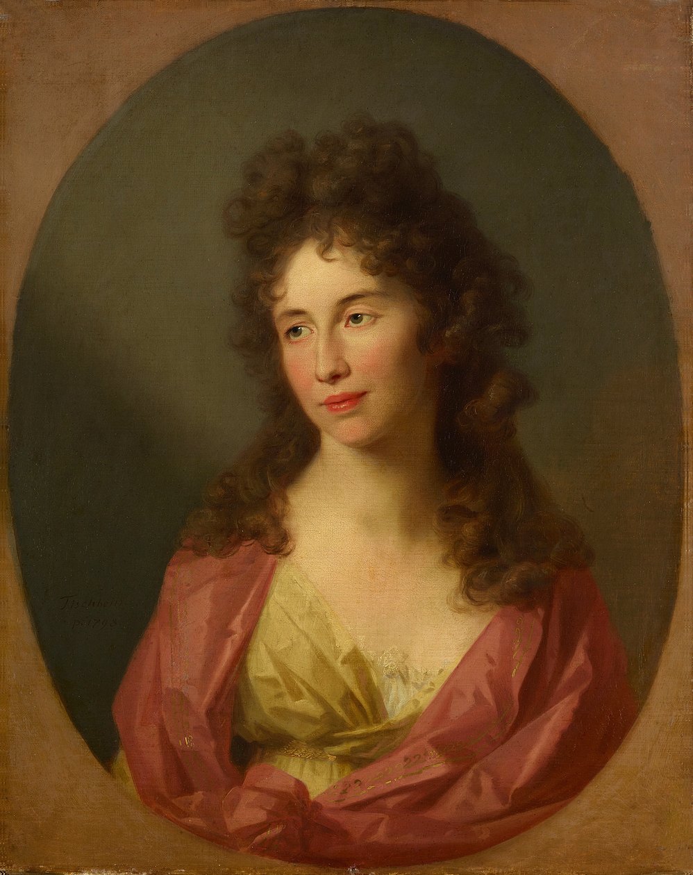 Portrait de Konradine Hufeland, née Wiedemann - Johann Friedrich August Tischbein