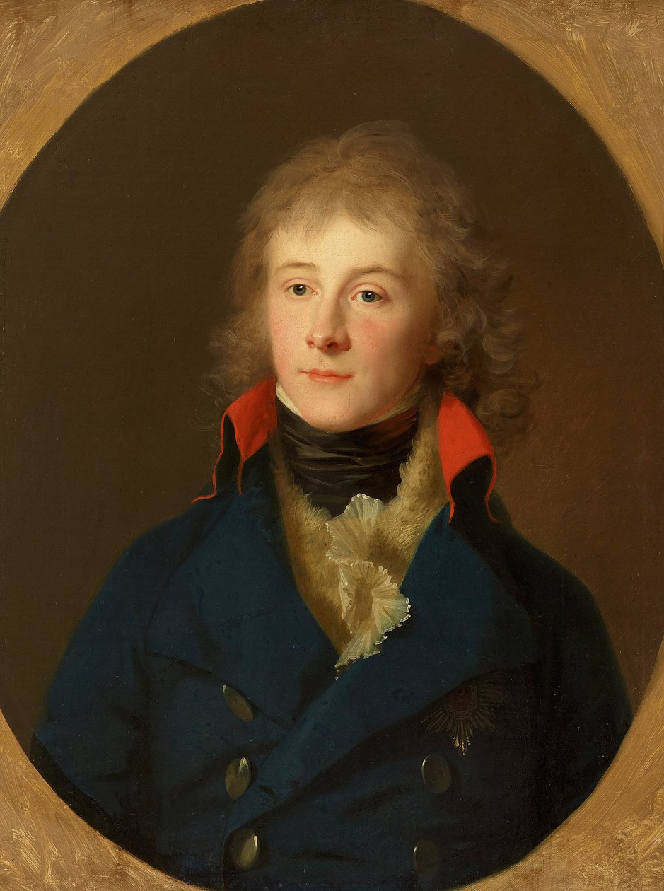 Portrait du prince Louis-Ferdinand de Prusse - Johann Friedrich August Tischbein