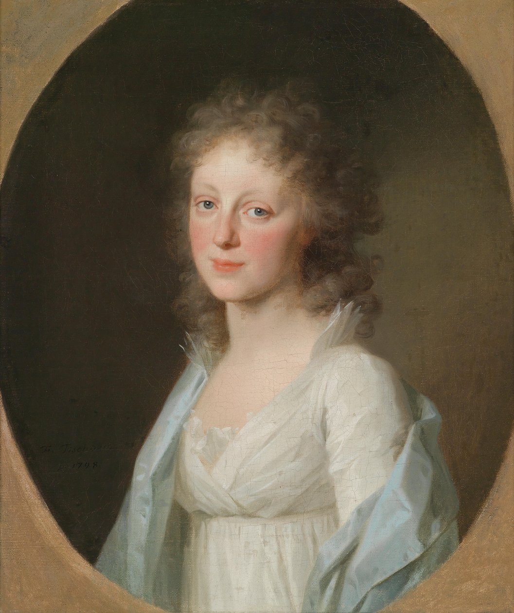 Johann Friedrich August Tischbein Portrait de Mme Loder - Johann Friedrich August Tischbein