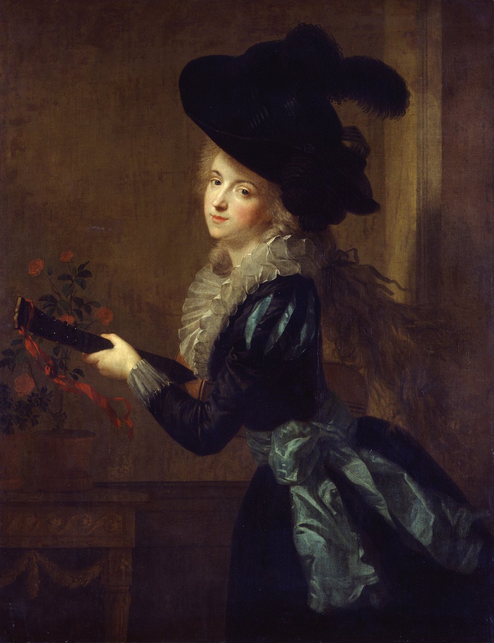 Joueuse de luth - Johann Friedrich August Tischbein