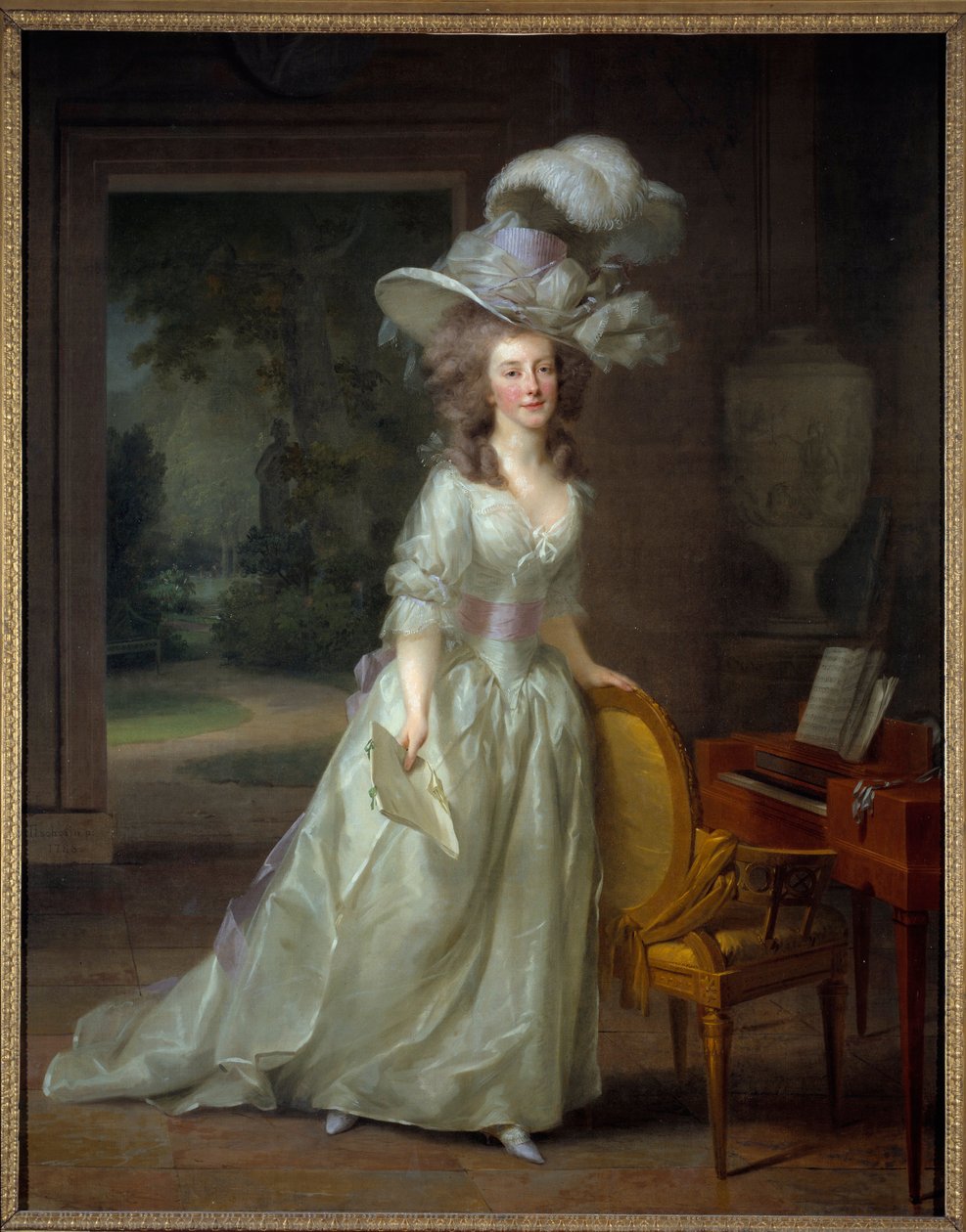 Portrait en pied de Frédérique Louise Wilhelmine, princesse d